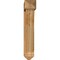Ekena Millwork Traditional Arts and Crafts Rough Sawn Bracket w/ Offset Brace, Western Red Cedar, 8"W x 40"D x 44"H BKT0806X40X44TRA03RWR - alternate 2